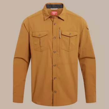 Craghoppers NosiLife Adventure LS Shirt III - Deep Henna, maat L