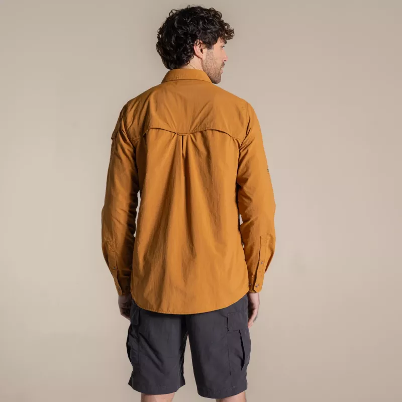 Craghoppers NosiLife Adventure LS Shirt III - Deep Henna, maat L
