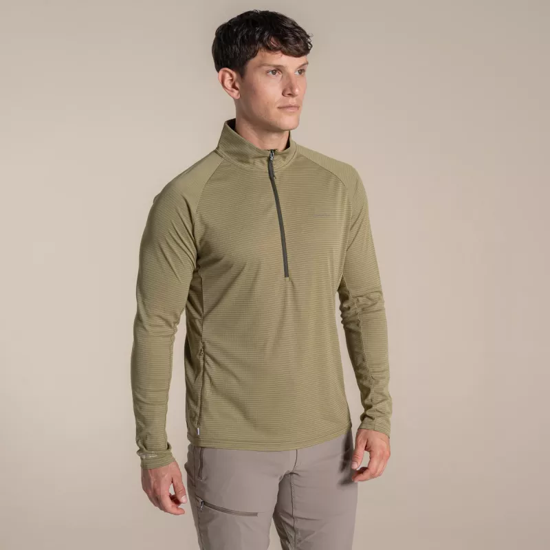 Craghoppers NosiLife SolarShield+ top met halve rits - Cardamon, L