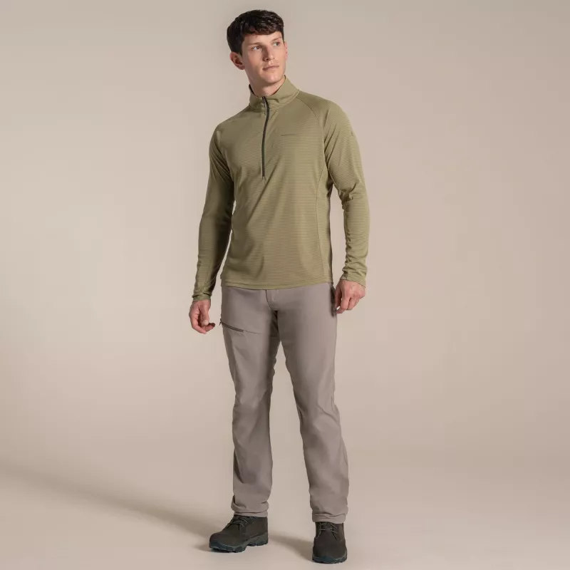 Craghoppers NosiLife SolarShield+ top met halve rits - Cardamon, L