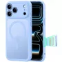 ESR Classic Hybrid MagSafe-hoes voor iPhone 17 Pro Max / 18 Pro Max - Mat lichtblauw