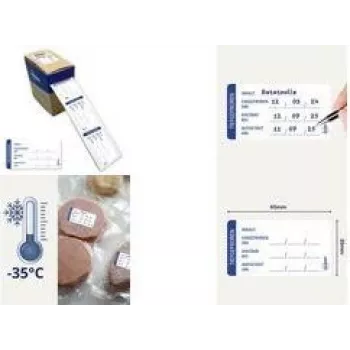 Avery diepvriesetiketten, 65 x 35 mm, wit, afgeronde hoeken, permanent hechtend, beschrijfbaar, 450 etiketten (ETICOLD.DE)