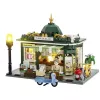 LUMIBRICKS F9023 vrijstaande tijdschriftenhouder van staal, zwart gepoedercoat, enkel vak
