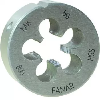 FANAR rond snijijzer M18 x 2,50 mm HSS DIN 223