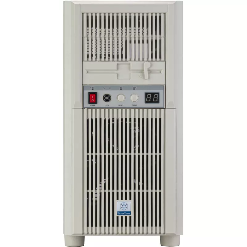 SilverStone Technology SST-FLP03W 120 mm ultra fijn magnetisch ventilatorfilter, wit