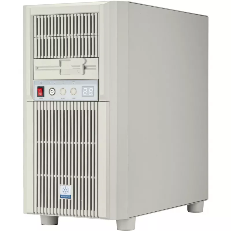 SilverStone Technology SST-FLP03W 120 mm ultra fijn magnetisch ventilatorfilter, wit