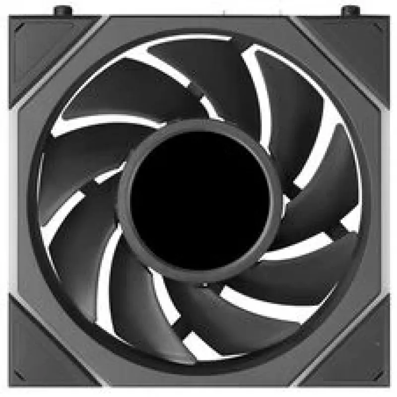Lian Li UNI FAN TL120 LCD FLEX Wireless ARGB 120mm ventilator - zwart