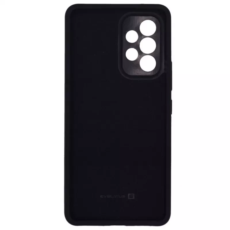 Evelatus Samsung Galaxy A32 premium soft touch siliconenhoesje zwart