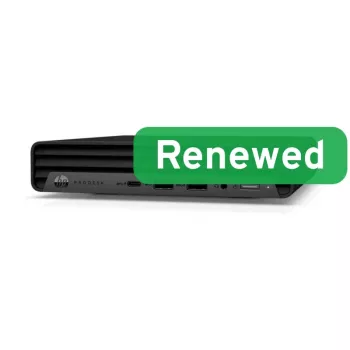 HP Renewed Grade A ProDesk 400 G6 desktop mini-pc – Intel Core i5-10500T, 16GB RAM, 256GB SSD, Intel UHD Graphics 630, Windows 11 Pro