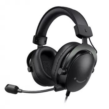 FIFINE H9 Virtual 7.1 studio-hoofdtelefoon met microfoon, zwart