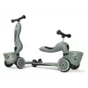 Scoot & Ride Highwaykick 1 Lifestyle 2-in-1 step & scooter, Green Lines