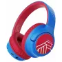 PowerLocus Bobo Kids draadloze hoofdtelefoon, LED, AUX, blauw/rood