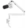FIFINE T688W dynamische microfoon met zwenkarm, USB/XLR, wit