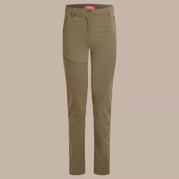 Craghoppers NosiLife Pro Trouser III dames wandelbroek - Wild Olive, maat L