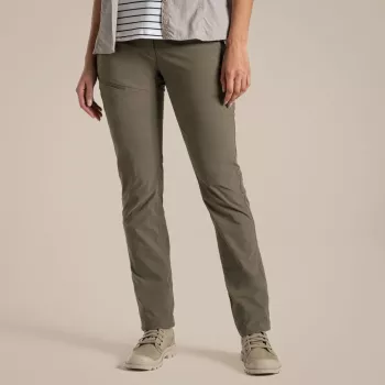 Craghoppers NosiLife Pro Trouser III dames wandelbroek - Wild Olive, maat L
