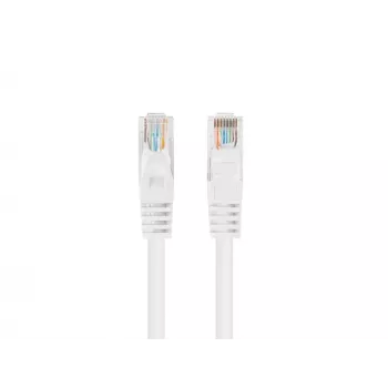 Lanberg PCU5-20CC-0100-W 10-pack Cat.5e UTP patchkabel, 1m, wit, Fluke Passed