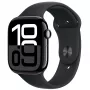 Apple Watch 10 LTE 46mm aluminium behuizing met middernacht sportband - middernacht