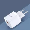 DUDAO A13Pro EU GaN 33W PPS USB-C/USB-wandlader - wit