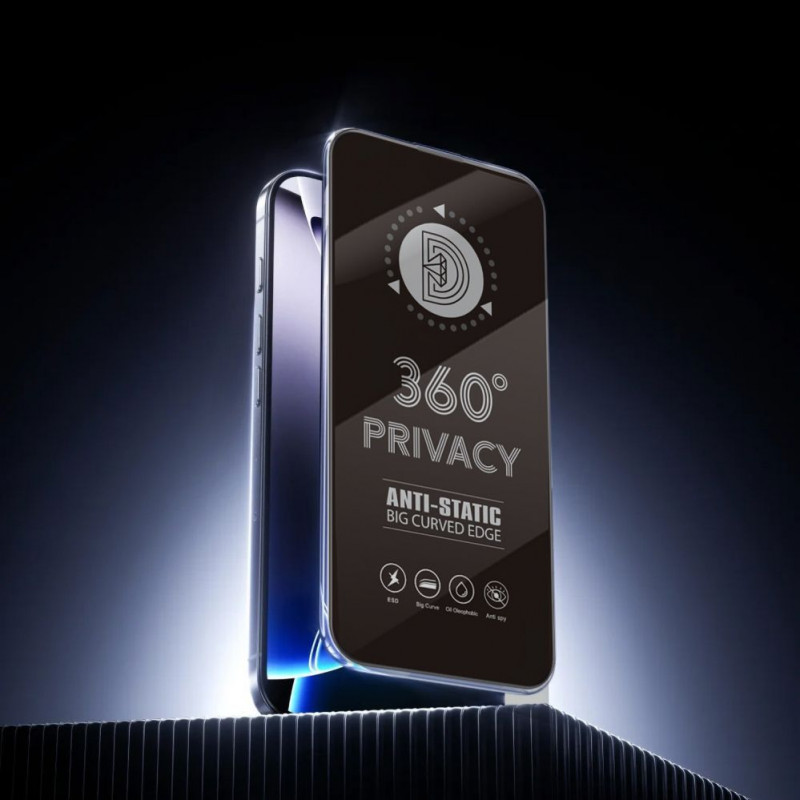 TFO Tempered Glass Privacy 360 screen protector voor iPhone 17 Pro Max