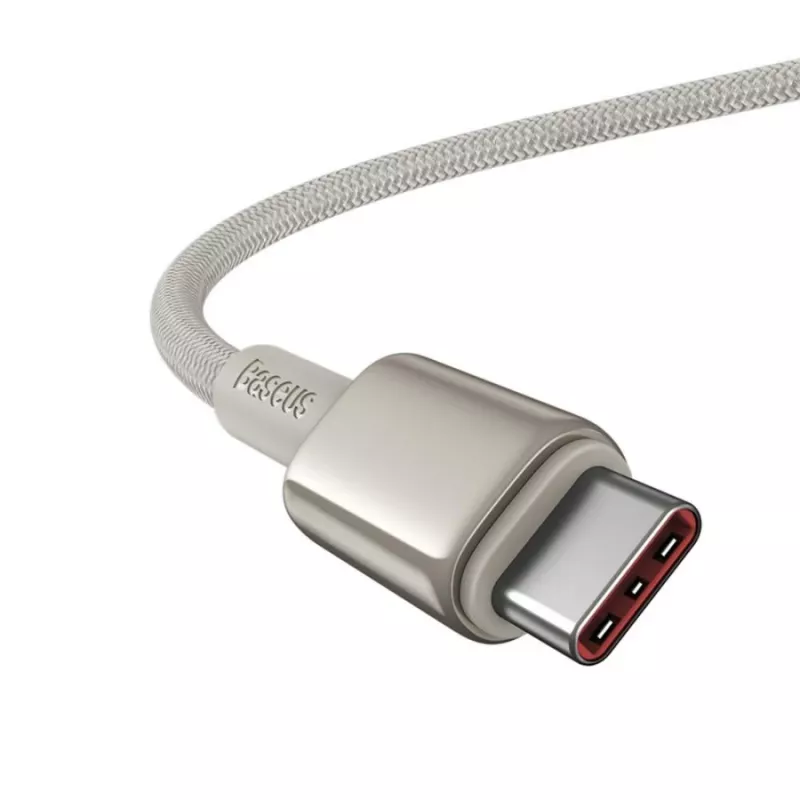 Baseus Tungsten Gold USB-C naar USB-C kabel 100W 1m goud