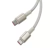 Baseus Tungsten Gold USB-C naar USB-C kabel 100W 1m goud