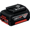 Bosch Professional 18V 5,0 Ah li-ion accu, slide-in (zwart/rood)