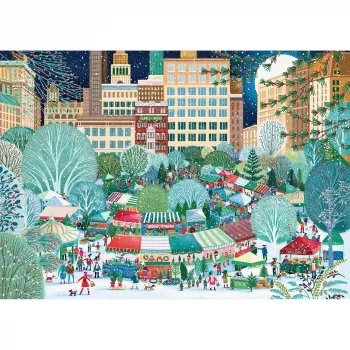 Schmidt Spiele Winterzauber 1000 stukjes puzzel