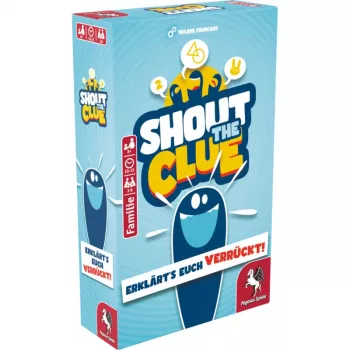 PEGASUS Shout the Clue Partyspel