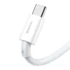 Baseus Superior Series USB-A naar USB-C kabel, 66W snelladen, 2m, wit