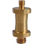 Manfrotto 037 omkeerbare camera-schroefadapter 1/4 inch-20 naar 3/8 inch-16 vernikkeld messing