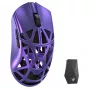 WLMOUSE Beast X Max Solid Sides gaming-muis, Omron optische schakelaars - paars