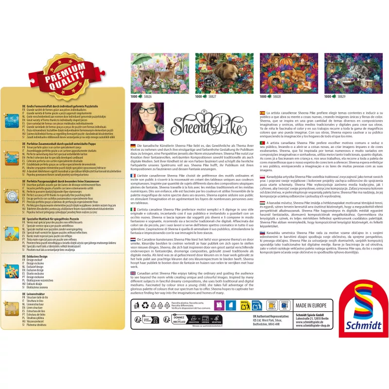 Schmidt Spiele Sheena Pike: Summer Dream 1000 stukjes puzzel