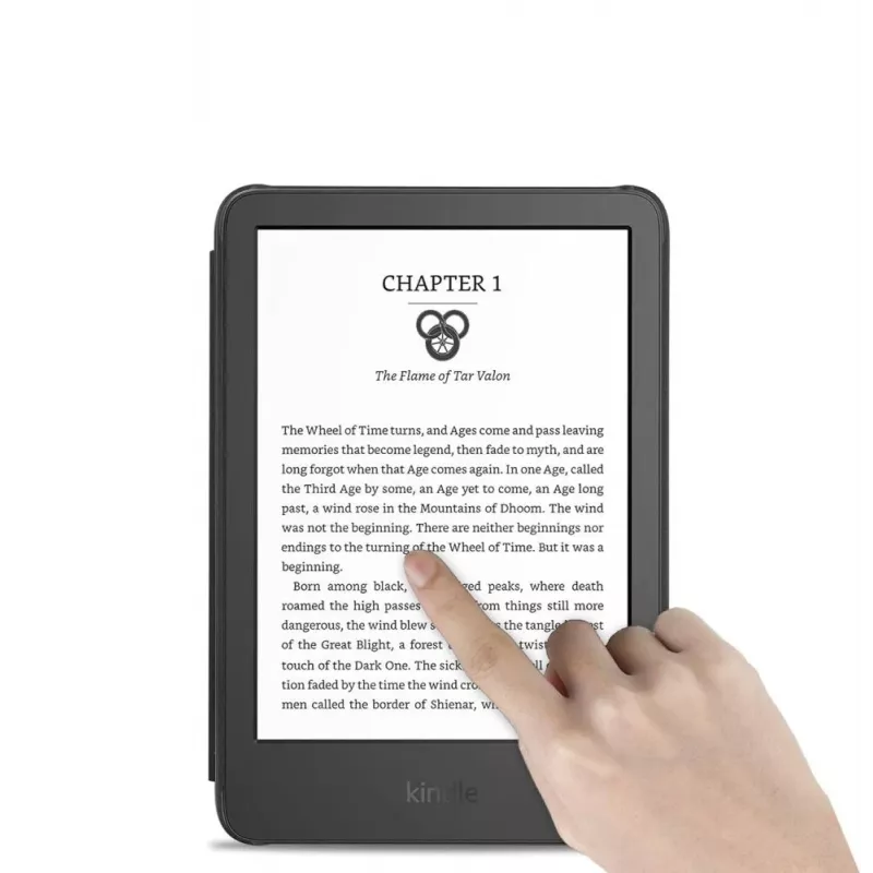 Tech-Protect SmartCase folio-hoes voor Kindle Paperwhite 11e generatie / Signature Edition - zwart