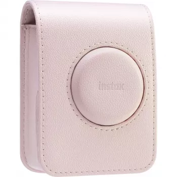 FUJIFILM instax mini Evo cameratas zacht rozenhout