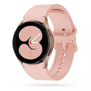 TECH-PROTECT ICONBAND siliconen armband voor Samsung Galaxy Watch 4/5/5 Pro/6, 20mm, Rosasand