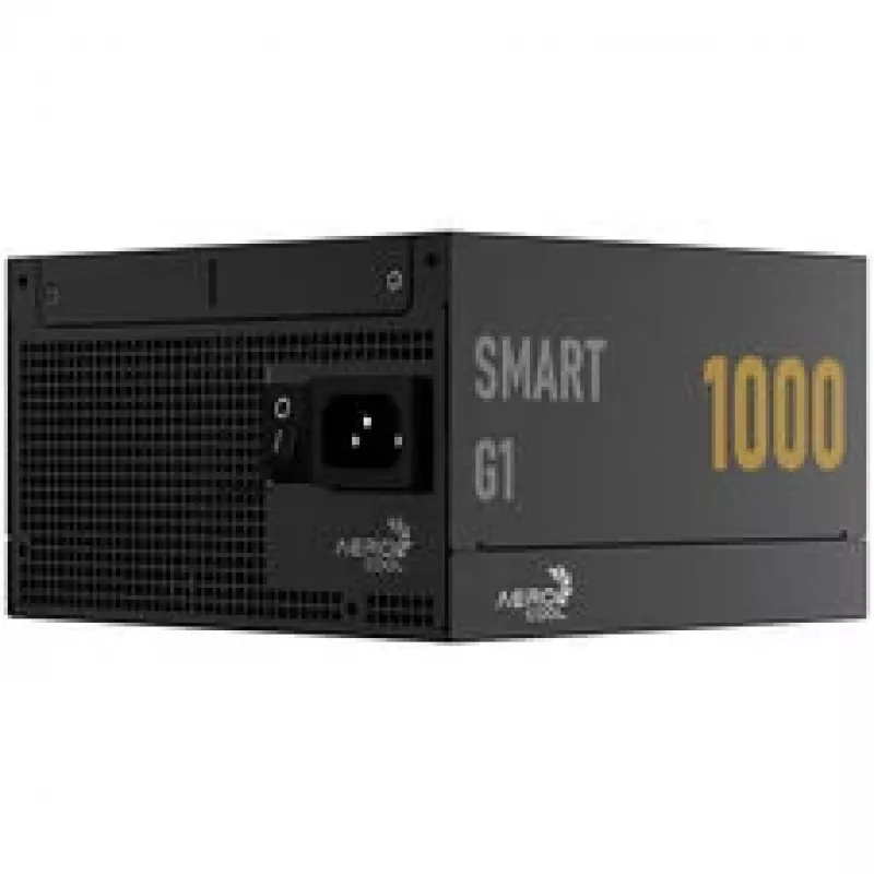 Aerocool Smart G1 80 PLUS Gold voeding, PCIe 5.1, ATX 3.1 - 1000 Watt, zwart