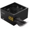 AeroCool Smart G1 80 PLUS Gold voeding, PCIe 5.1, ATX 3.1 - 650 Watt, zwart