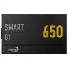 AeroCool Smart G1 80 PLUS Gold voeding, PCIe 5.1, ATX 3.1 - 650 Watt, zwart