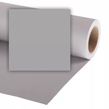 COLORAMA STORM GREY naadloze papieren achtergrond 1,35 x 11 m