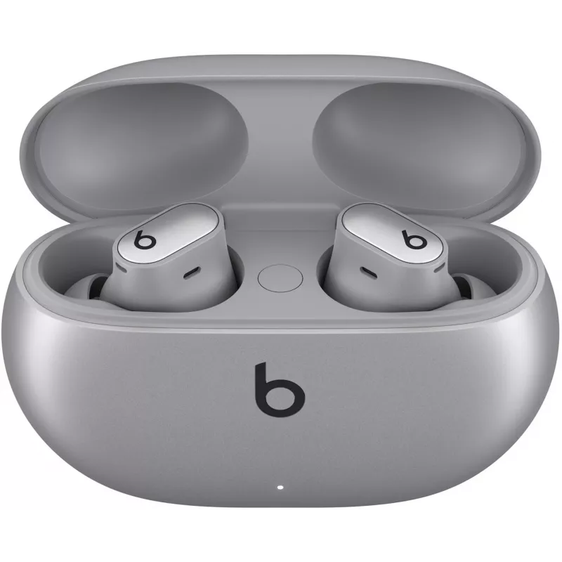 Beats Studio Buds + True Wireless oordopjes met ruisonderdrukking, Cosmic Silver (MT2P3ZM/A)