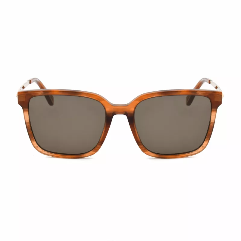 ZADIG & VOLTAIRE SZV308-5507LC dameszonnebril Havana met bruine gradientglazen, 55/18/140 mm