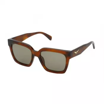 Zadig & Voltaire dameszonnebril SZV407 - acetaat montuur, UV400-bescherming, 54/18/140 mm
