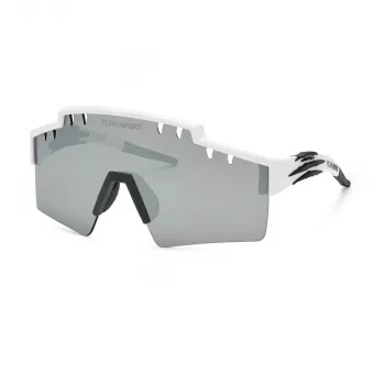 Philipp Plein Sport herenzonnebril SSP001-9905WW - zwart montuur, grijze glazen, 99mm