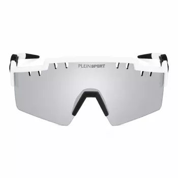 Philipp Plein Sport herenzonnebril SSP001-9905WW - zwart montuur, grijze glazen, 99mm