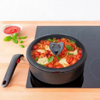 TEFAL Ingenio 16 cm deksel van gehard glas met opvouwbare knop L9846153