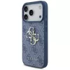 GUESS 4G Big Logo hard case voor Apple iPhone 17 Pro / 18 Pro - blauw