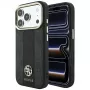 Guess 4G Stripe Round and Classic Logos MagSafe-hoesje voor Apple iPhone 18 Pro / 17 Pro - zwart