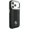 Guess 4G Stripe Round and Classic Logos MagSafe-hoesje voor Apple iPhone 18 Pro / 17 Pro - zwart