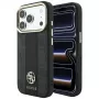 Guess 4G Stripe Round and Classic Logos MagSafe-hoesje voor iPhone 18 Pro Max / 17 Pro Max - zwart