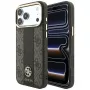 Guess 4G Stripe Round and Classic Logos MagSafe-hoesje voor iPhone 18 Pro / 17 Pro - bruin
